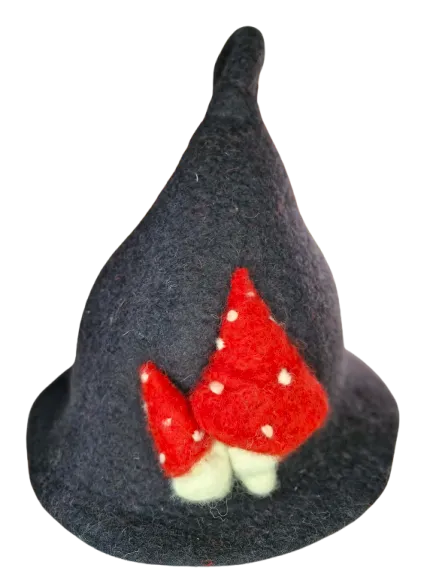 Pirties kepurė Raudoni grybai